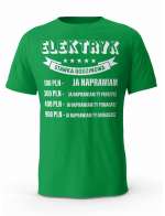 Koszulka Cennik Elektryka, T-shirt Męski, Prezent