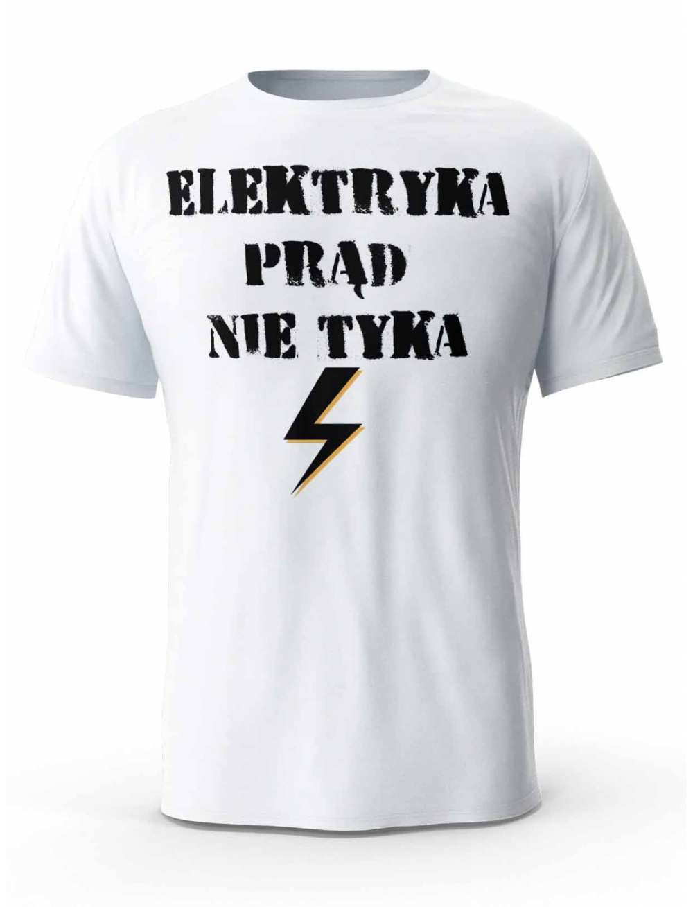 Koszulka Elektryka Prąd Nie Tyka, T-shirt Męski, Prezent