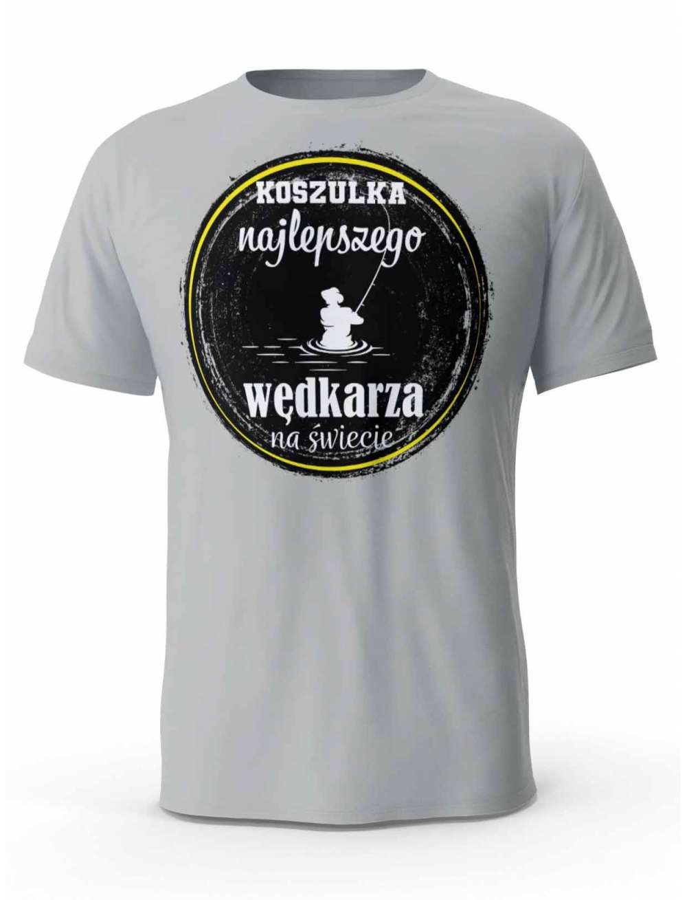 Koszulka Najlepszego Wędkarza, T-shirt Męski, Prezent