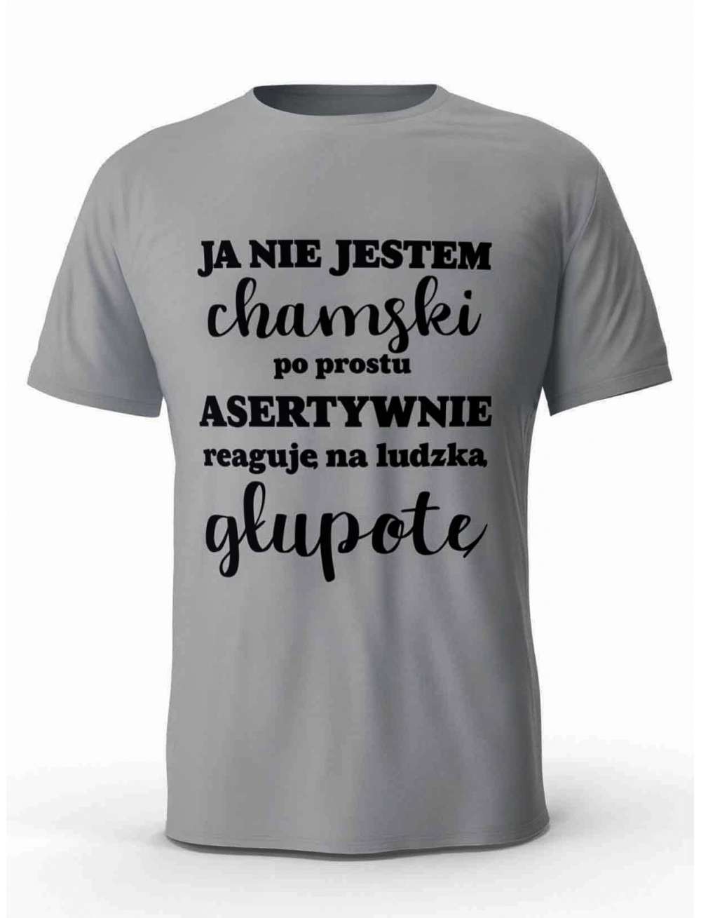 Koszulka Nie Jestem Chamski, Prezent Dla Mężczyzny