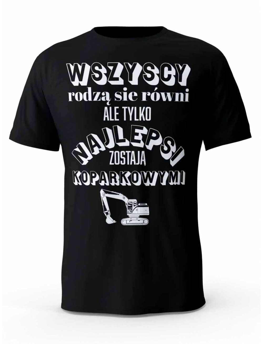 Koszulka Najlepsi Operatorzy Koparki, T-shirt Męski, Prezent