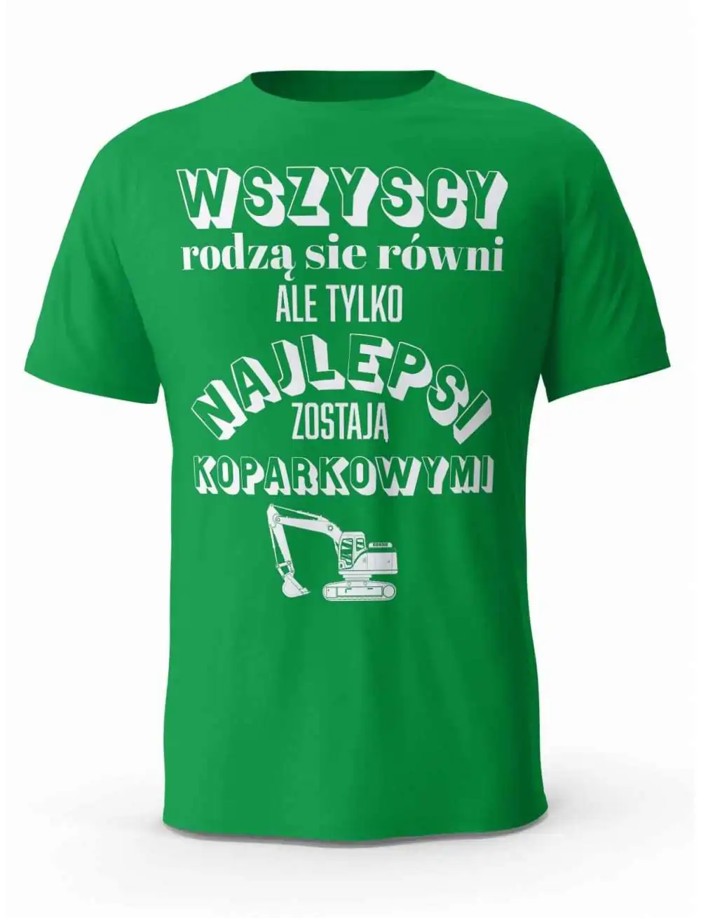 Koszulka Najlepsi Operatorzy Koparki, T-shirt Męski, Prezent