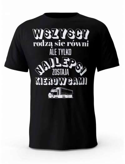 Koszulka Najlepsi Kierowcy , T-shirt Męski, Prezent