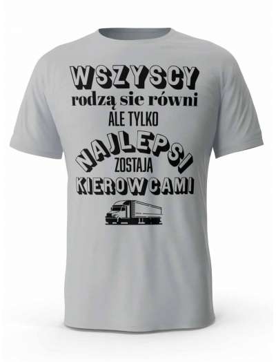Koszulka Najlepsi Kierowcy , T-shirt Męski, Prezent