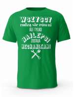 Koszulka Najlepsi Mechanikami, T-shirt Męski, Prezent