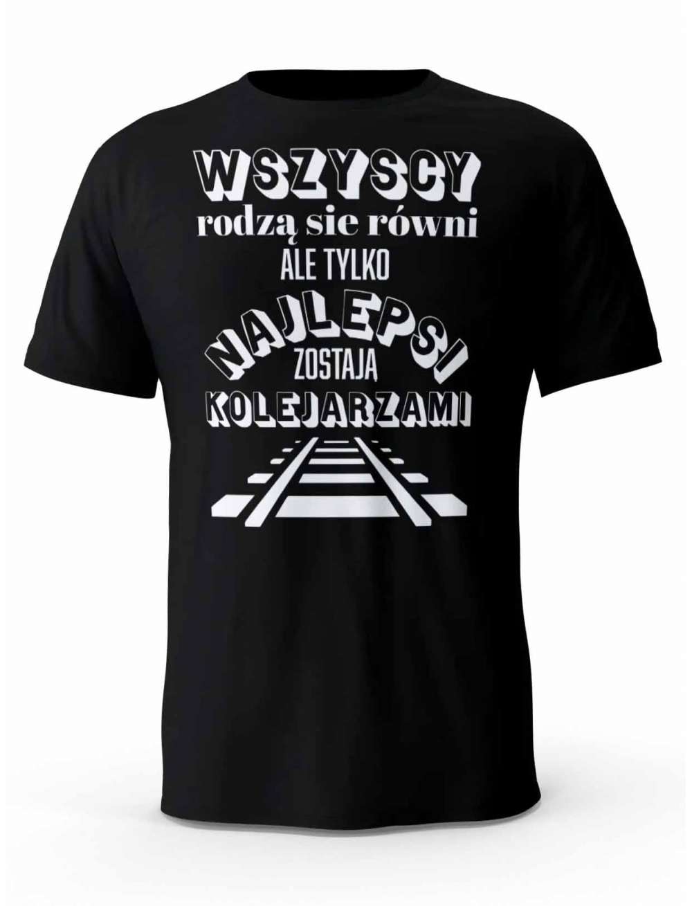 Koszulka Najlepsi Kolejarzami, T-shirt Męski, Prezent