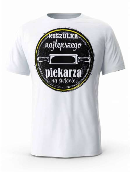 Koszulka Najlepszego Piekarza, T-shirt Męski, Prezent