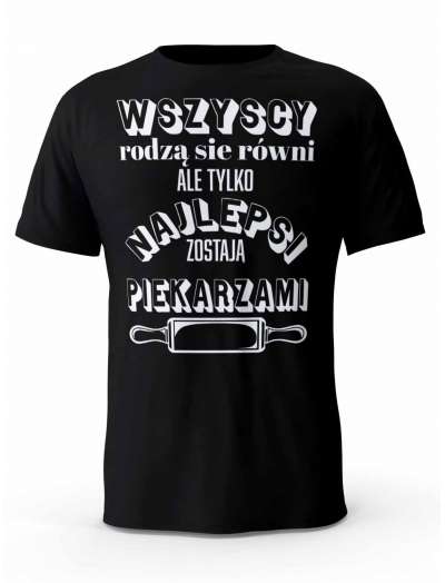 Koszulka Najlepsi Piekarzami, T-shirt Męski, Prezent