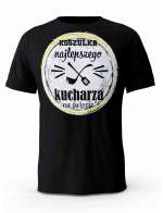 Koszulka Najlepszego Kucharza, T-shirt Męski, Prezent