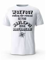 Koszulka Najlepsi Marynarze, T-shirt Męski, Prezent