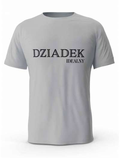 Koszulka Idealny Dziadek, T-shirt Dla Mężczyzny