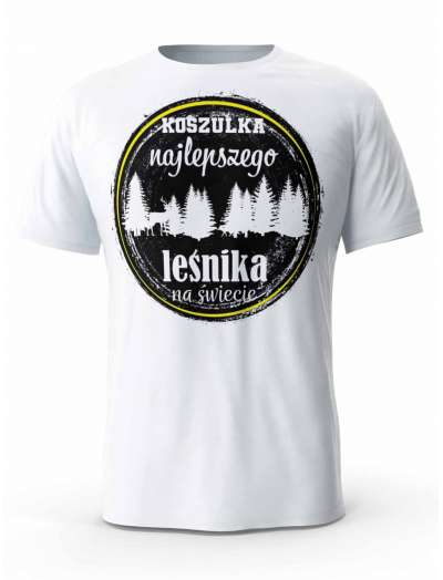 Koszulka Leśnika, T-shirt Męski, Prezent