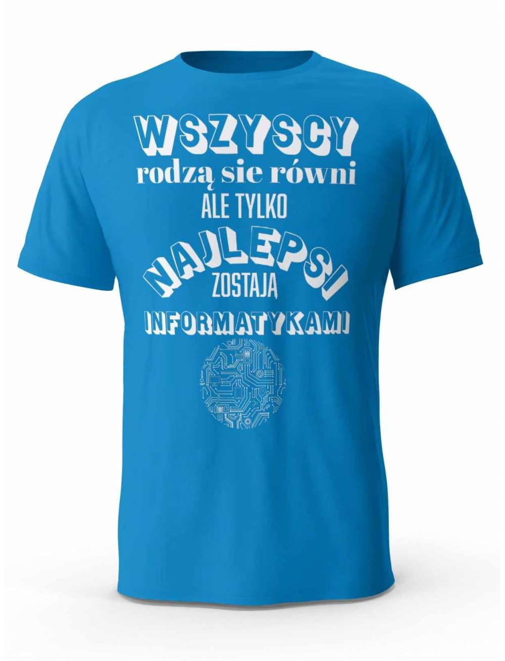 Koszulka Najlepsi Informatykami, T-shirt Męski, Prezent