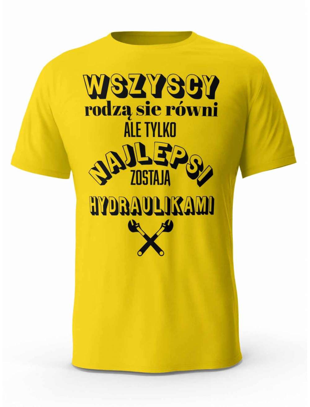 Koszulka Najlepsi Hydraulicy, T-shirt Męski, Prezent