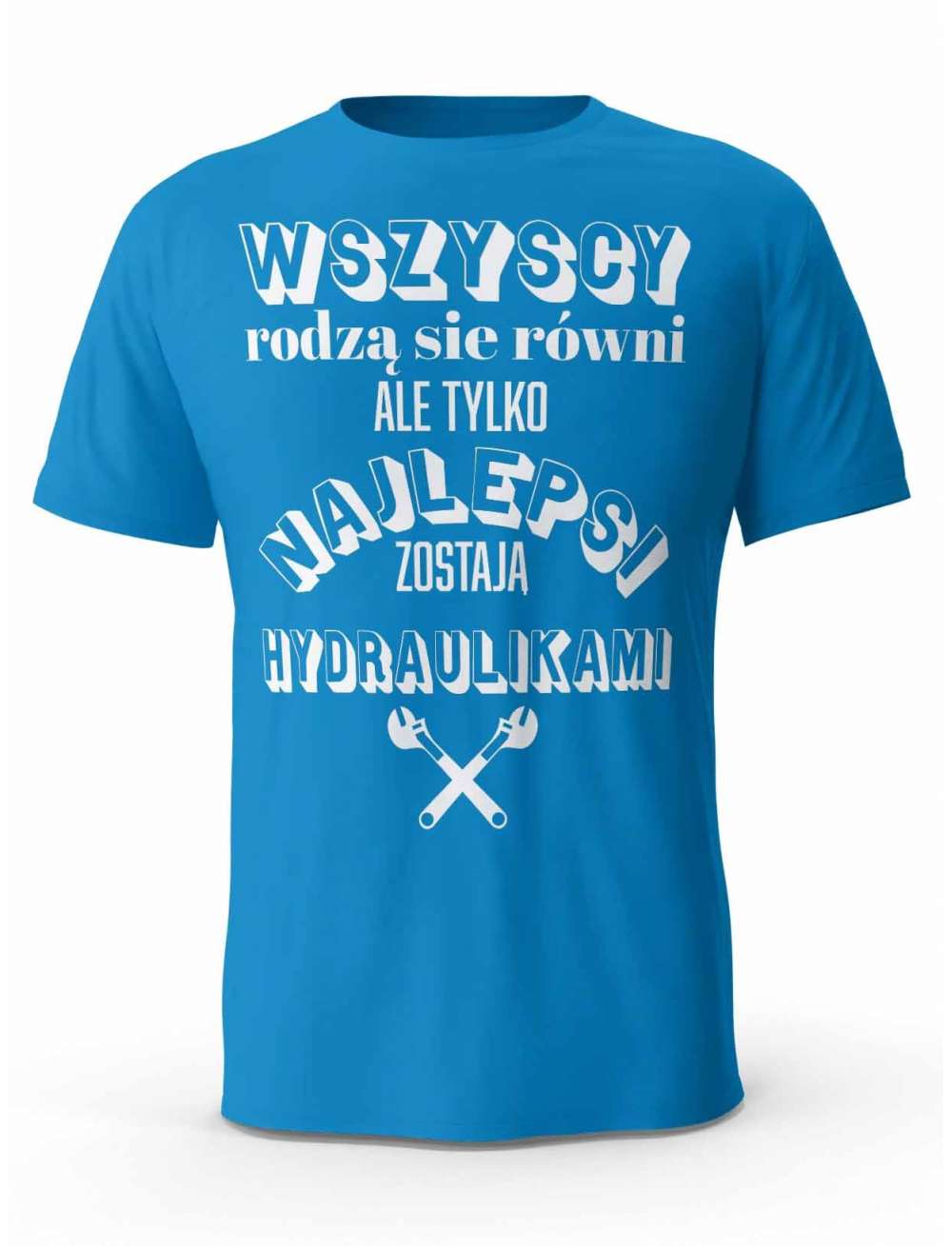 Koszulka Najlepsi Hydraulicy, T-shirt Męski, Prezent