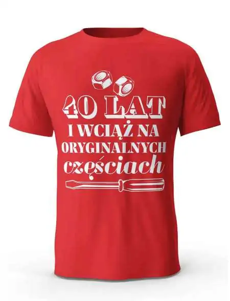 Koszulka na 40 urodziny, T-shirt Dla Mężczyzny