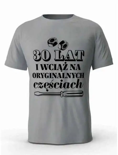 Koszulka na 30 urodziny, T-shirt Dla Mężczyzny