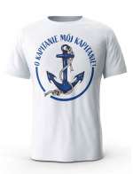 Koszulka O Kapitanie Mój Kapitanie, T-shirt Dla Mężczyzny
