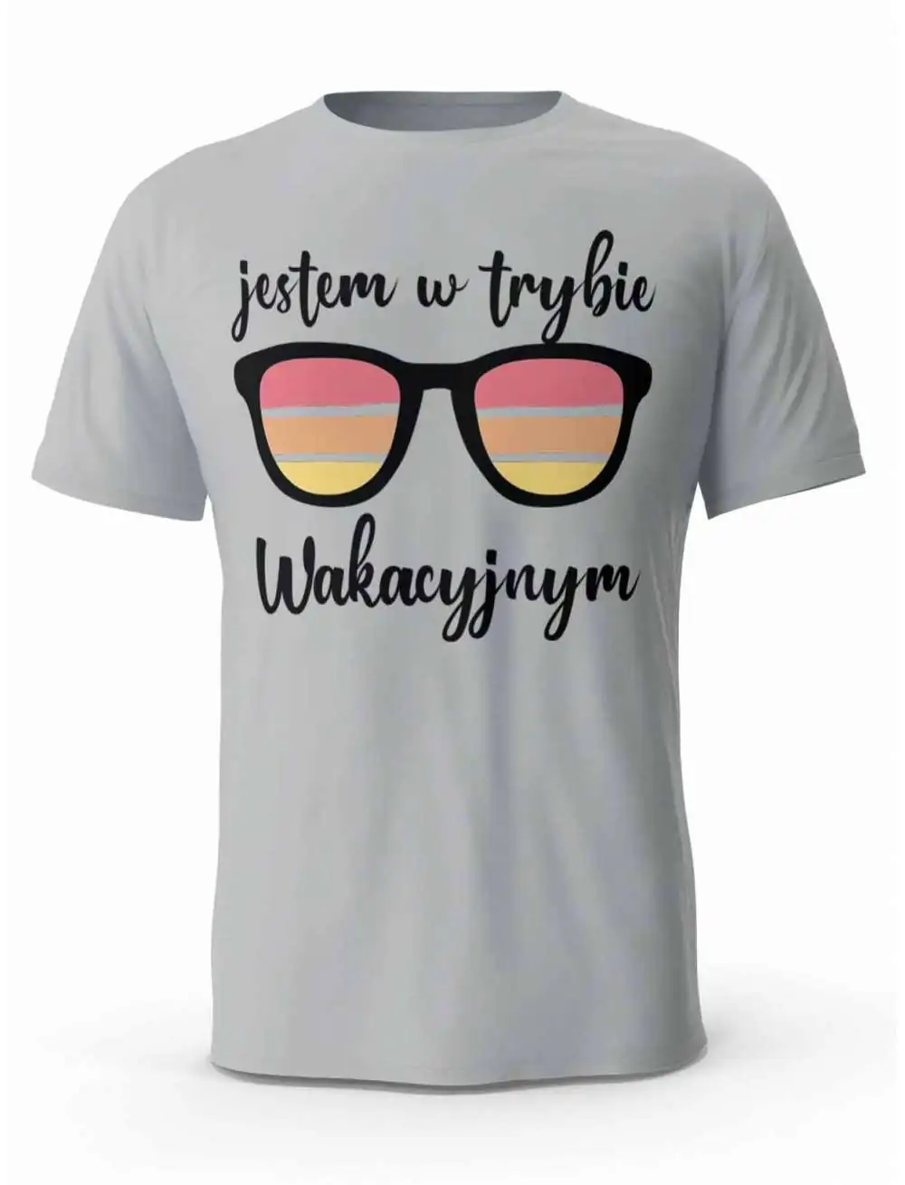 Koszulka Męska Jestem W Trybie Wakacyjnym, T-shirt dla Chłopaka