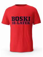 Koszulka Boski 18-Latek, T-shirt Dla Chłopaka