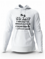 Bluza Męska 40 Lat Na Oryginalnych Częściach, Prezent na Urodziny
