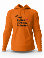 Bluza Męska Mąż Ojciec Górnik Bohater, Prezent Dla Mężczyzny