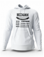 Bluza Męska Mechanik Stawka Godzinowa, Prezent Dla Mężczyzny