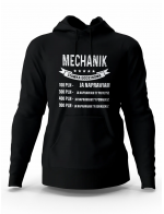 Bluza Męska Mechanik Stawka Godzinowa, Prezent Dla Mężczyzny