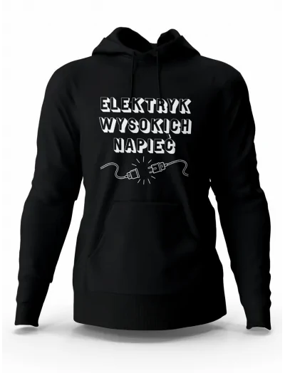 Bluza Męska, Elektryk Wysokich Napięć, Prezent Dla Mężczyzny