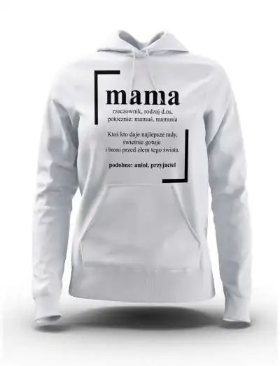 Bluza Damska,Definicja Mama, Prezent Dla Mamy