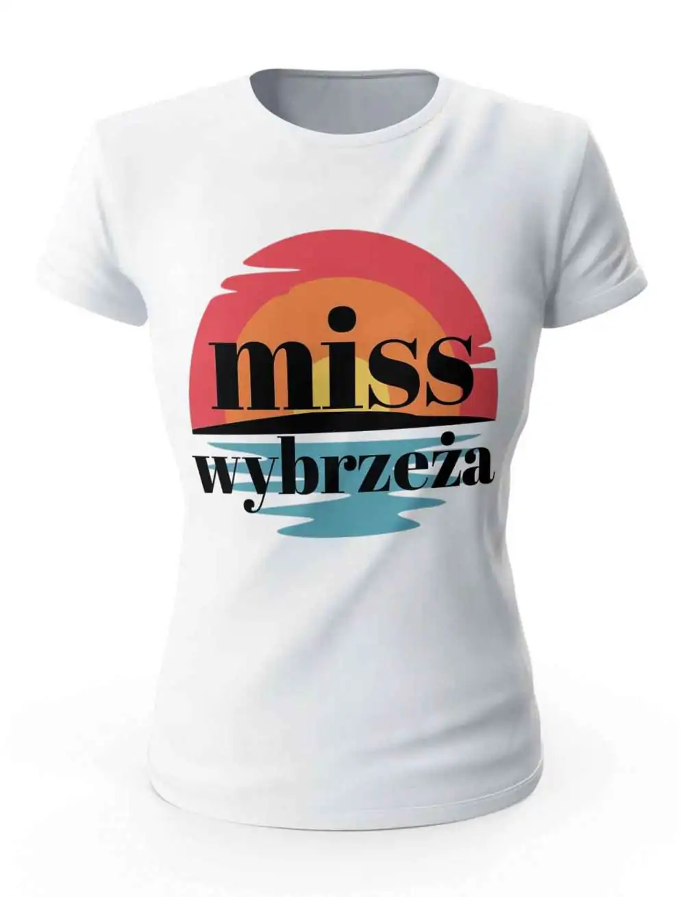 Koszulka Miss Wybrzeża Prezent Damska