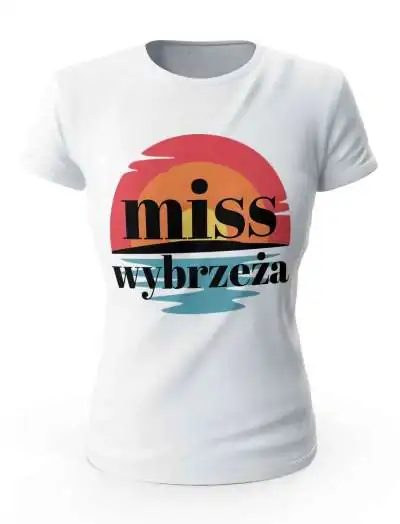Koszulka Miss Wybrzeża Prezent Damska