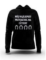 Bluza Damska, Mój Przyjaciel Ma CZtery, Prezent Dla Kobiety