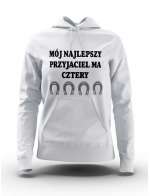 Bluza Damska, Mój Przyjaciel Ma CZtery, Prezent Dla Kobiety