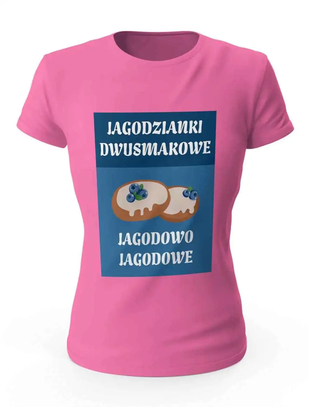 Koszulka Jagodzianki Dwusmakowe. Prezent. Damska
