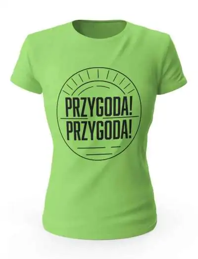 Koszulka Przygoda Przygoda, T-shirt Damski