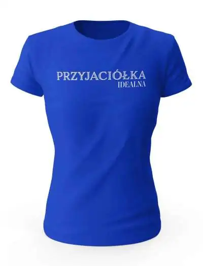 Koszulka Idealna Przyjaciółka, T-shirt Prezent Dla Przyjaciółki