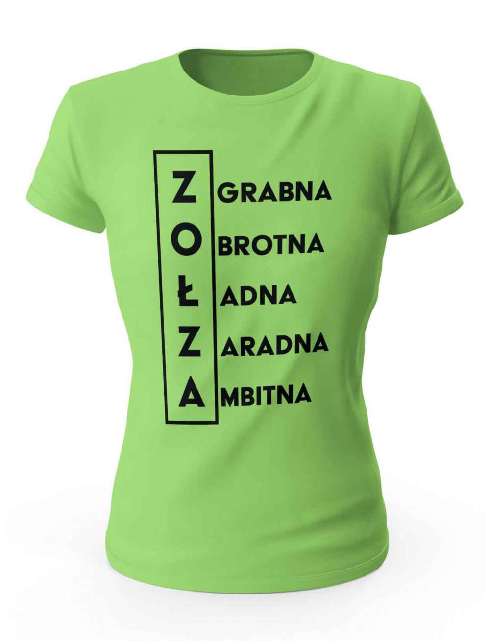 Koszulka Zołza Definicja, Prezent T-shirt Dla Kobiety