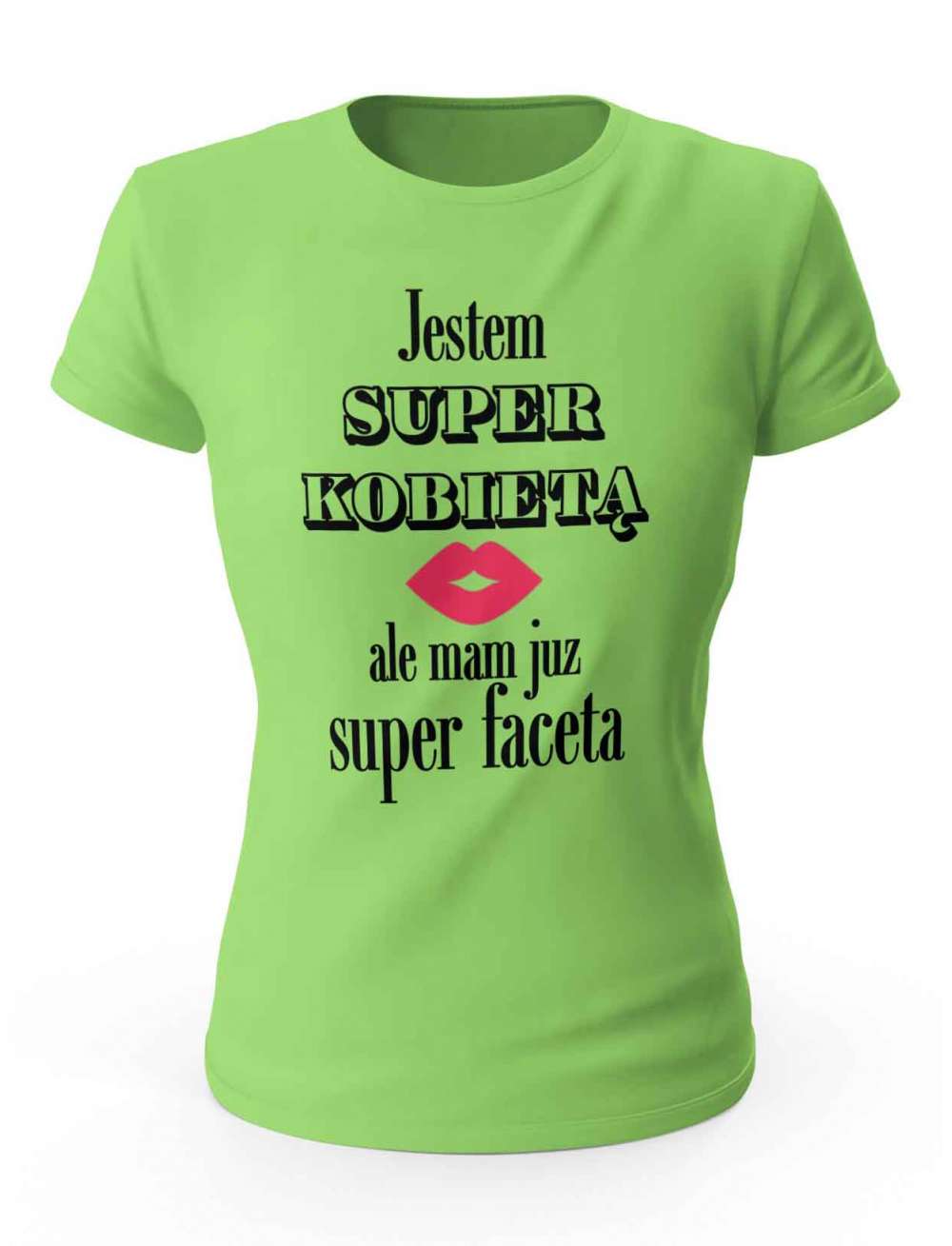 Koszulka Jestem Super Kobietą, T-shirt Damski