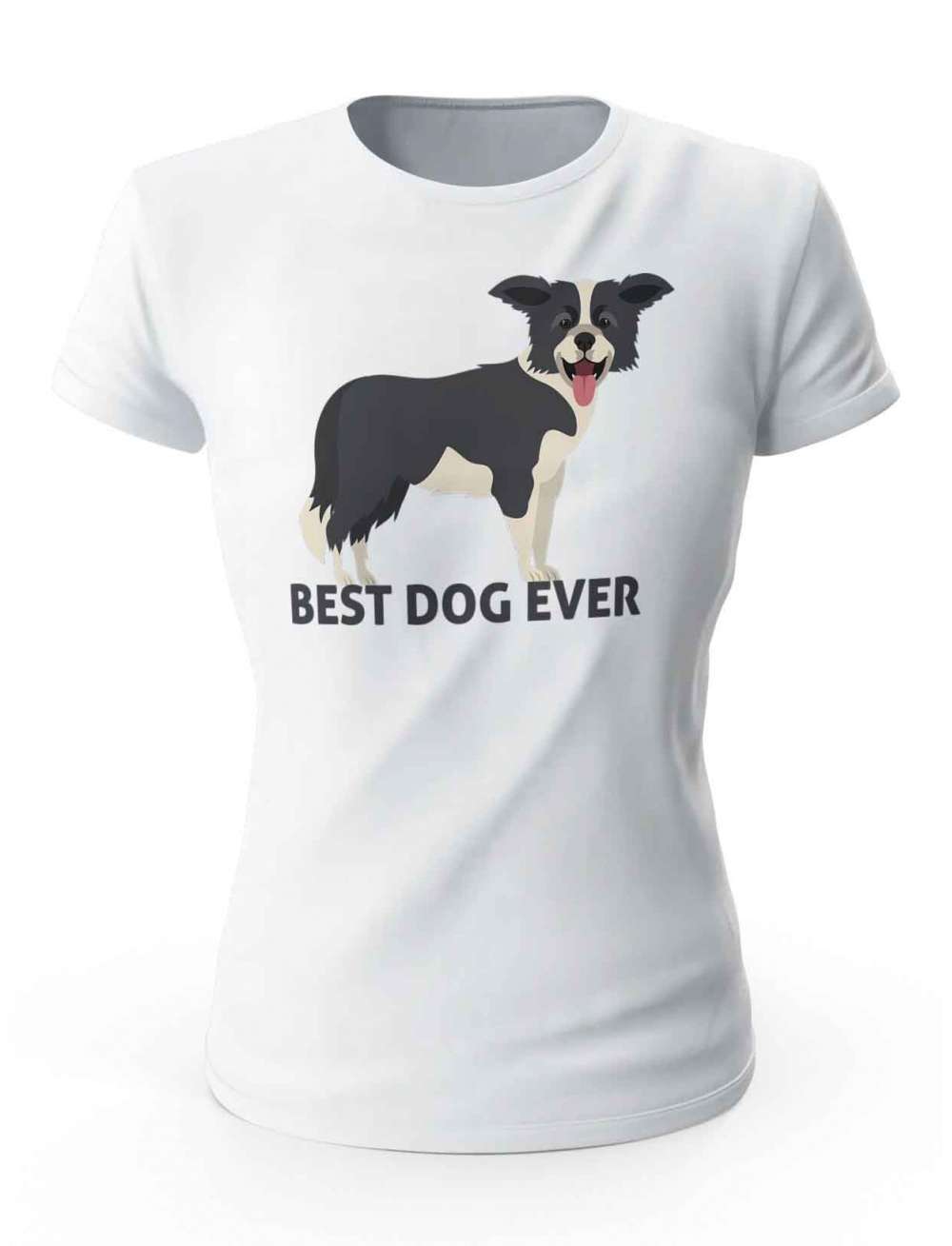 Koszulka Damska Best Dog Ever, Prezent T-Shirt