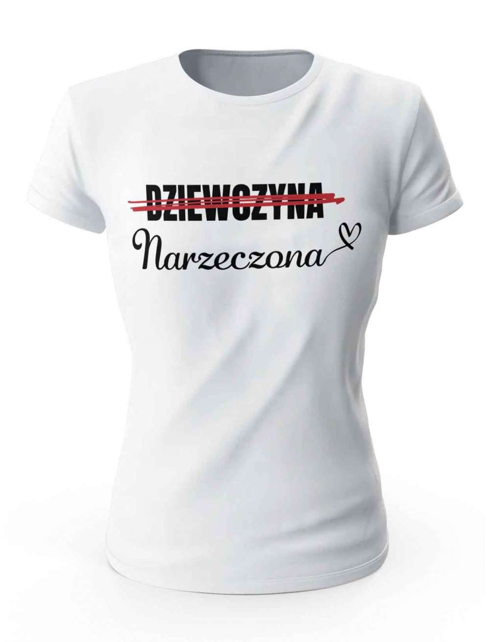 Koszulka Dziewczyna Narzeczona, T-shirt Damski