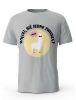 Koszulka Męska Więcej Niż Jedno Zwierzę?, Prezent T-Shirt