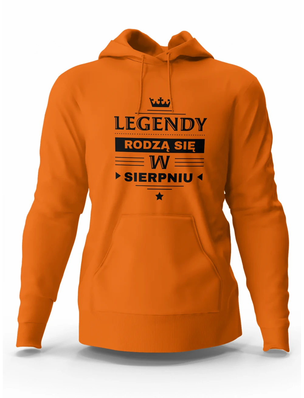 Bluza Męska, Legendy Rodzą Się w Sierpniu, Prezent Dla Mężczyzny
