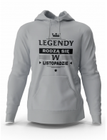 Bluza Męska, Legendy Rodzą Się w Listopadzie, Prezent Dla Mężczyzny