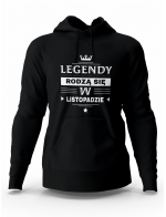 Bluza Męska, Legendy Rodzą Się w Listopadzie, Prezent Dla Mężczyzny