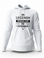 Bluza Męska, Legendy Rodzą Się w Listopadzie, Prezent Dla Mężczyzny