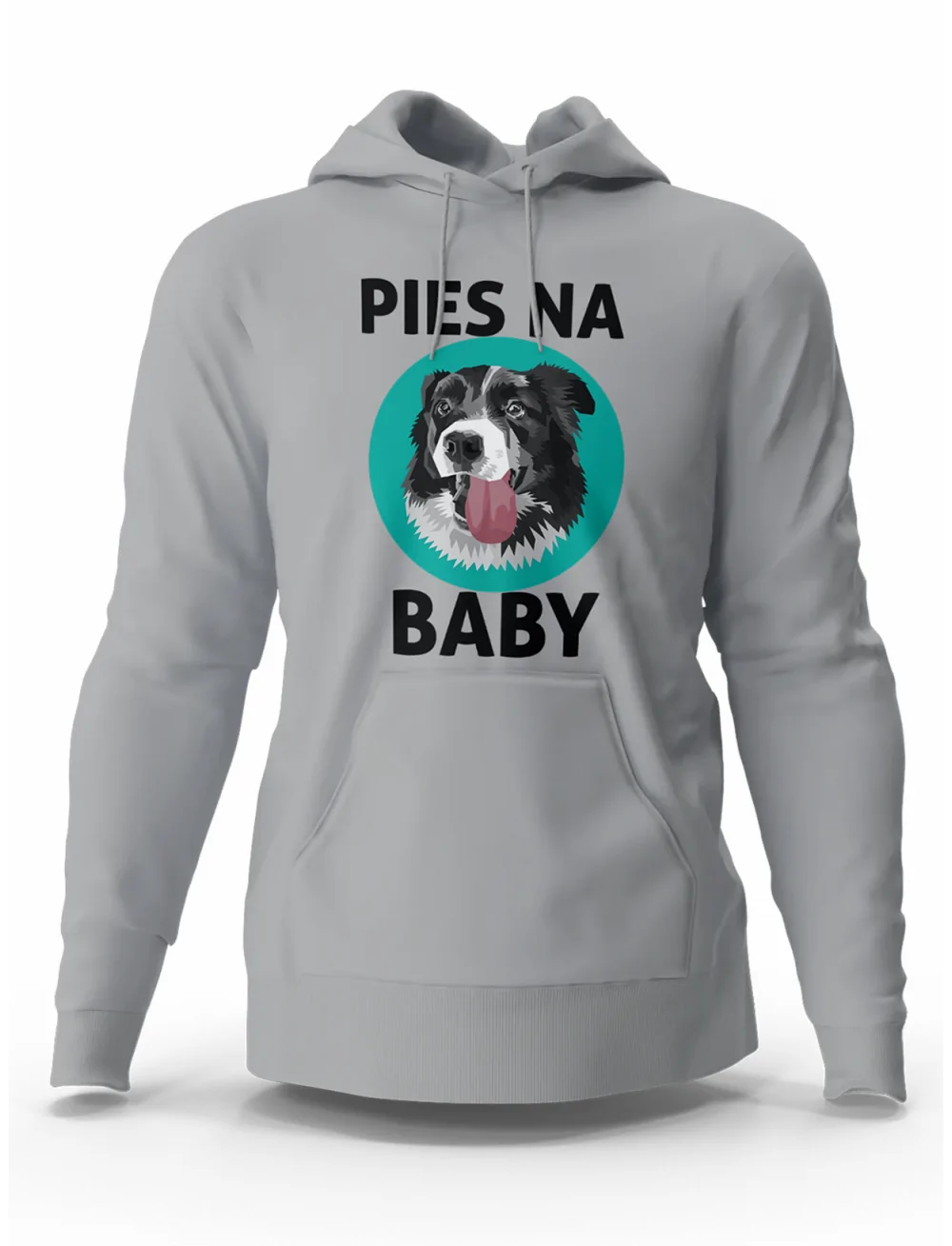 Bluza Męska, Pies Na Baby, Prezent Dla Mężczyzny Bluza Męska, Pies Na Baby, Prezent Dla Mężczyzny