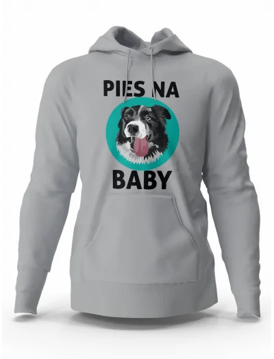 Bluza Męska, Pies Na Baby, Prezent Dla Mężczyzny