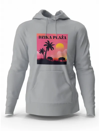 Bluza Męska, Dzika Plaża, Prezent Dla Mężczyzny