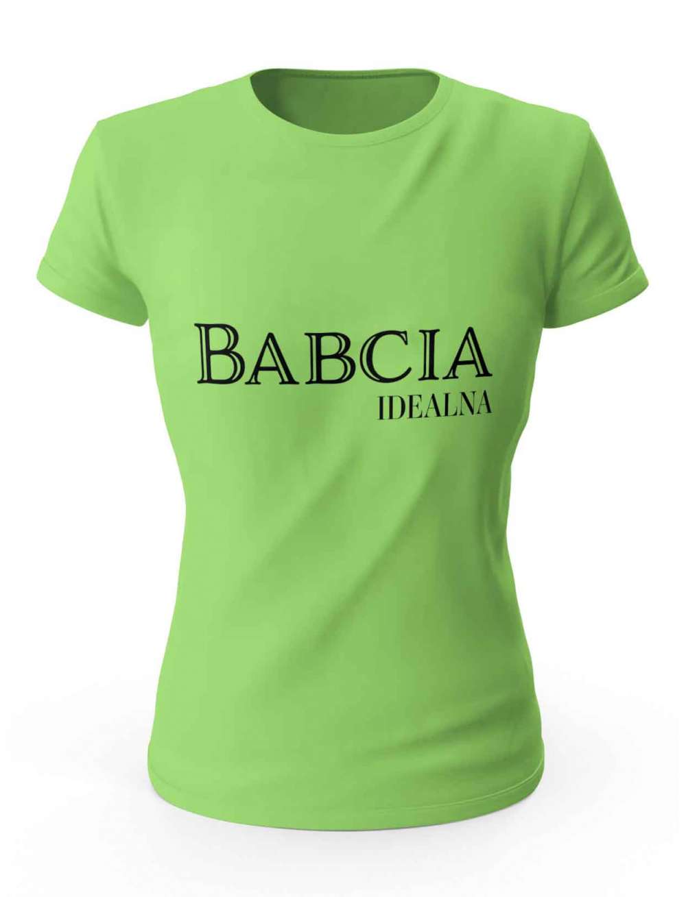 Koszulka Idealna Babcia, T-shirt Dla Babci